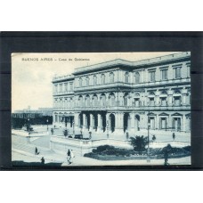 CIUDAD DE BUENOS AIRES ANTIGUA TARJETA POSTAL CASA DE GOBIERNO